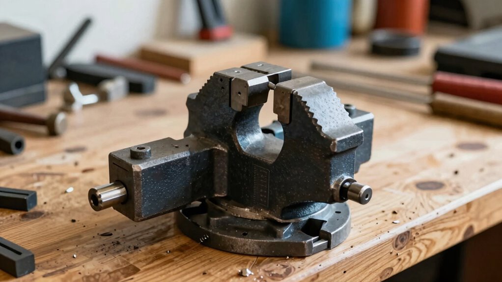 secure stable vise installation