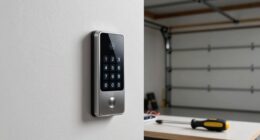 securely install keypad access