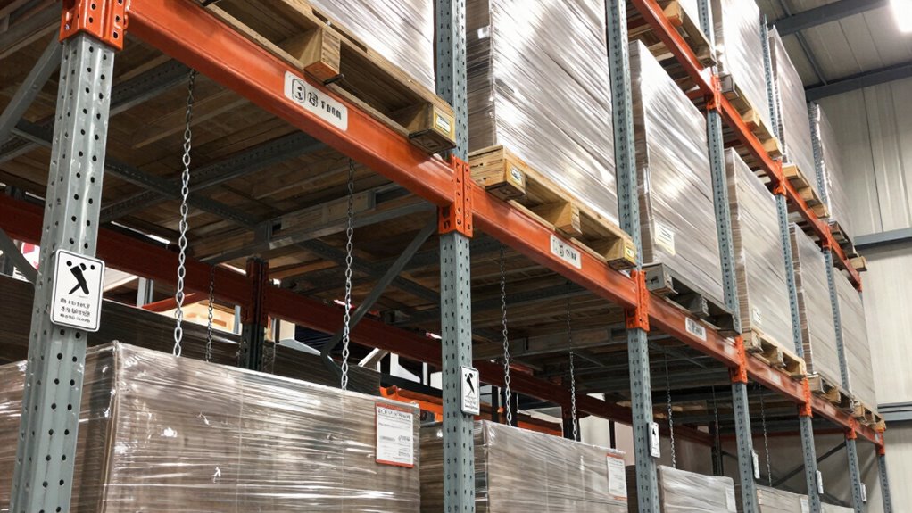 securely load overhead racks