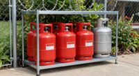 securely store gas safely