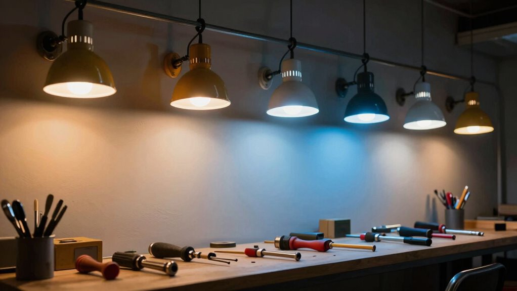 shop lighting color temperature importance