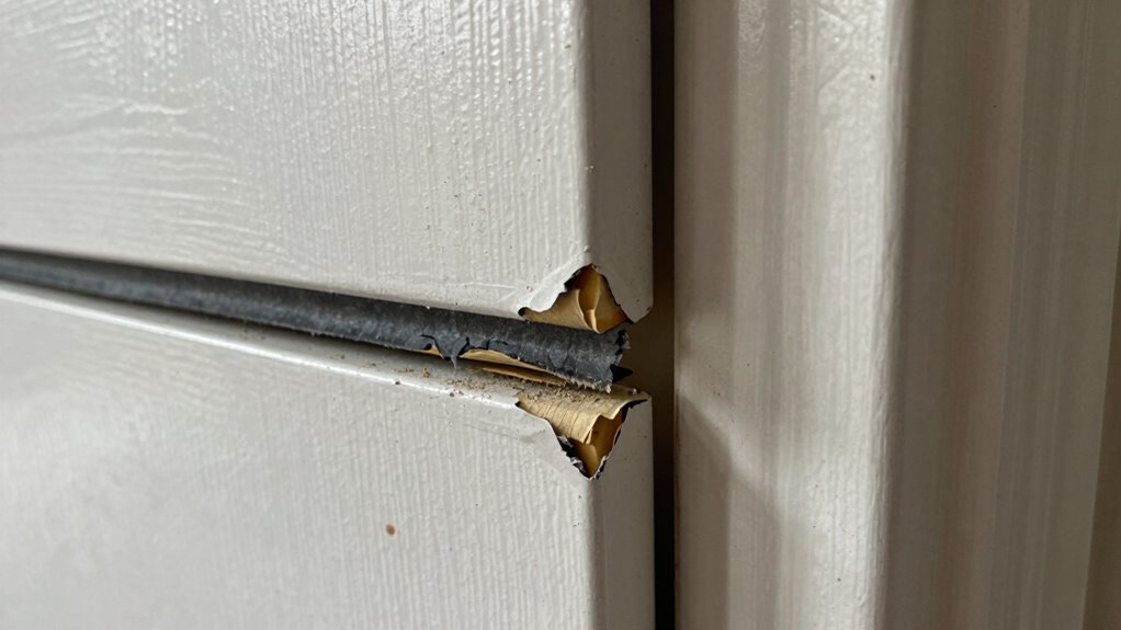 signs of worn weather stripping