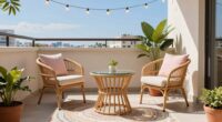 small balcony furniture ideas