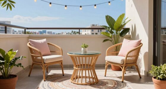 small balcony furniture ideas