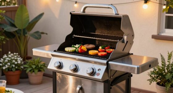 small patio gas grills