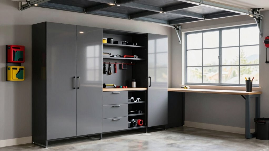 smart garage cabinet selection