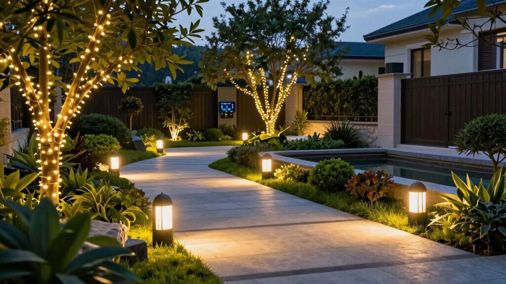 smart outdoor lighting automation