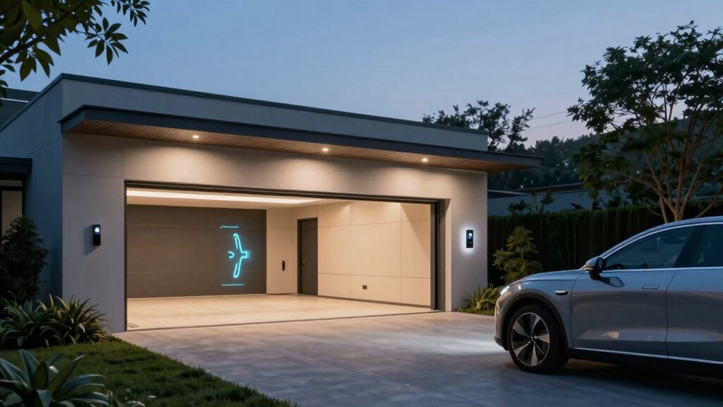 smart secure garage automation