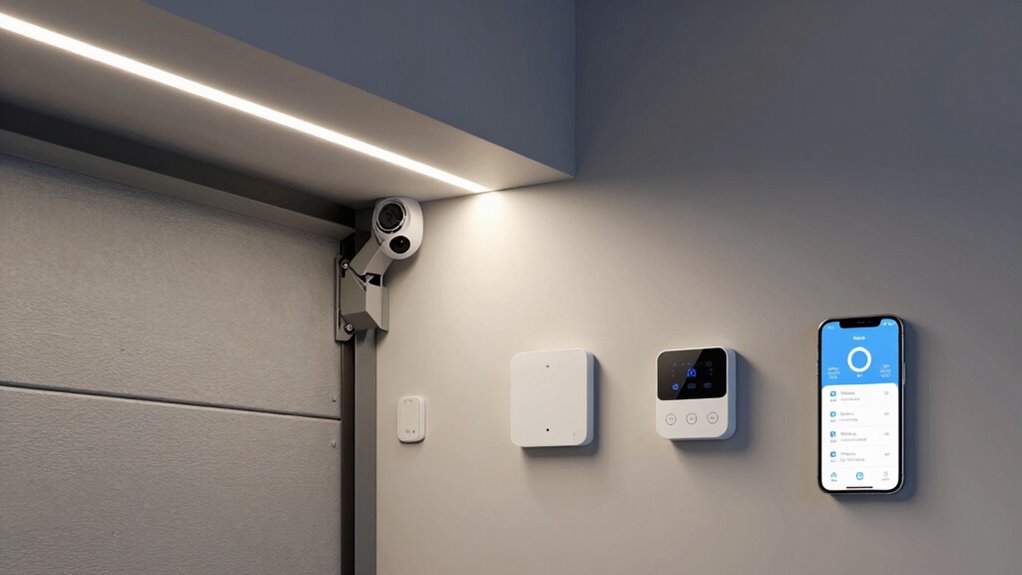 smart sensors improve garage security