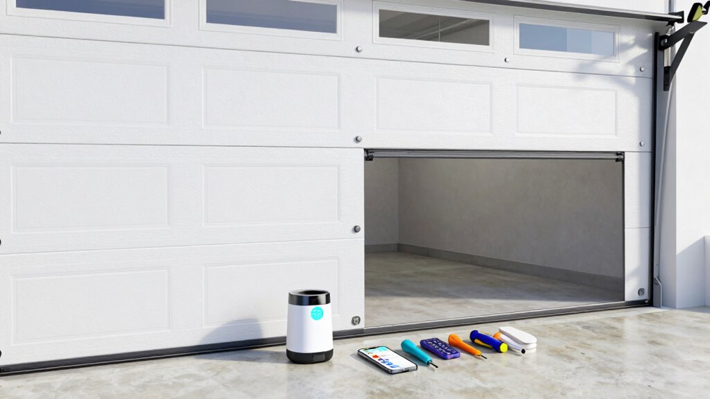 smart tools ensure garage security