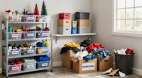 sort garage items properly