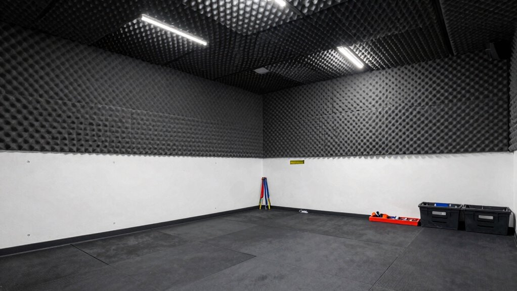 sound absorbing garage flooring options