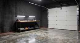 soundproofing garage space