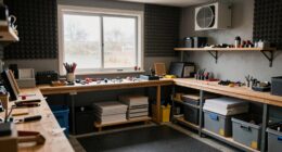 soundproofing garage workshop techniques
