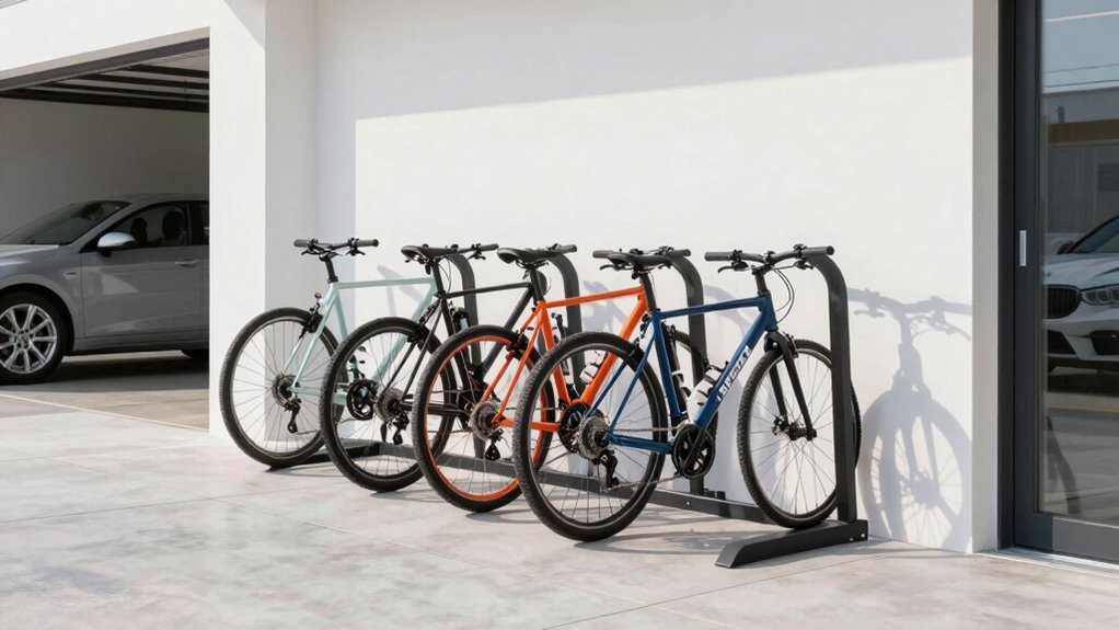 space saving bike storage