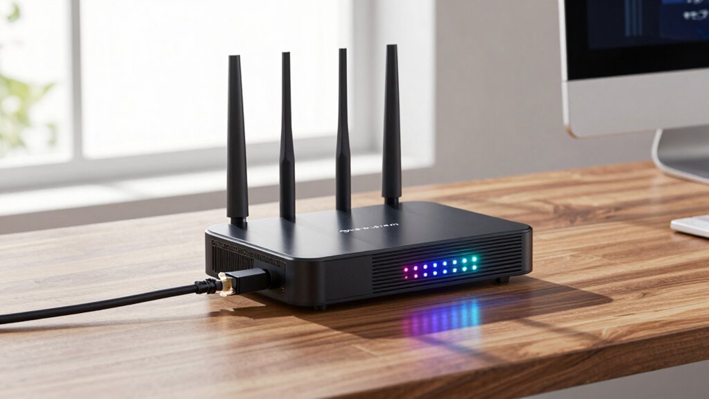 spectrum compatible high speed modem