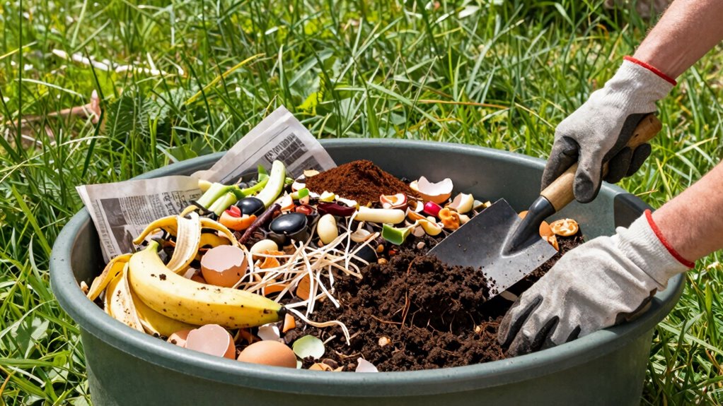 start composting at home
