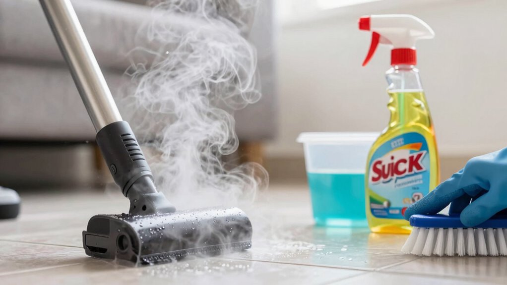 steam cleaning is safer