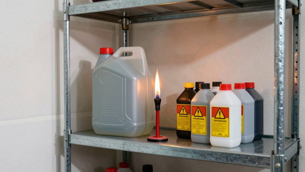 store flammable liquids safely