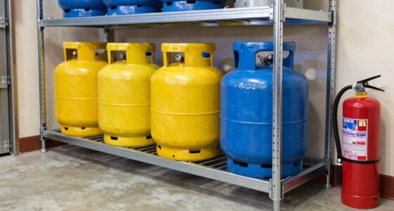 store gas safely indoors
