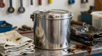 store oily rags safely