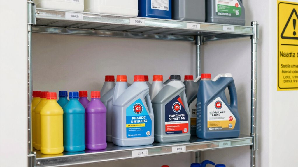 store pesticides safely away
