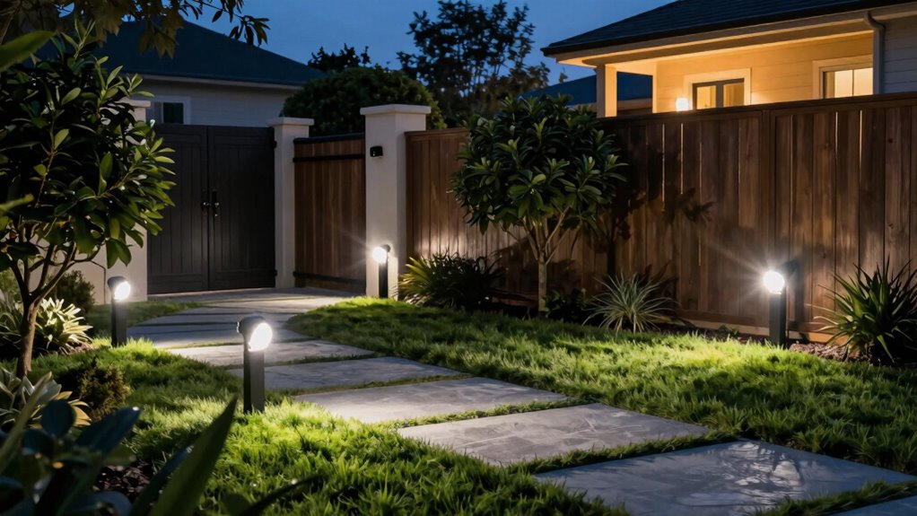 strategic efficient security lighting