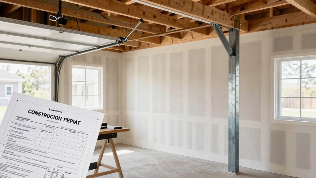 structural permit requirements for garage