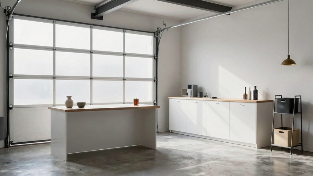 stylish durable garage finishes