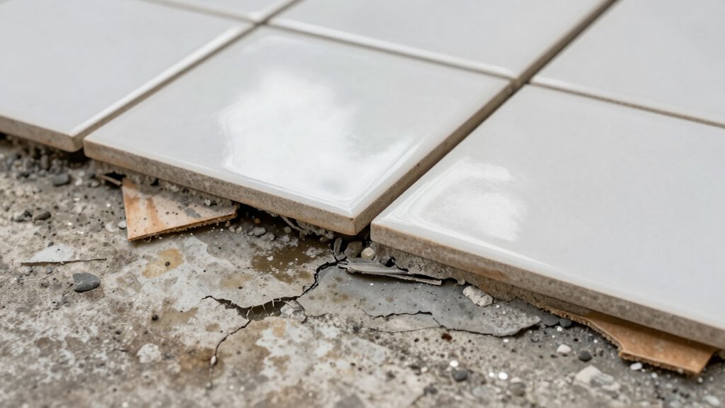 subfloor issues compromise tile installation