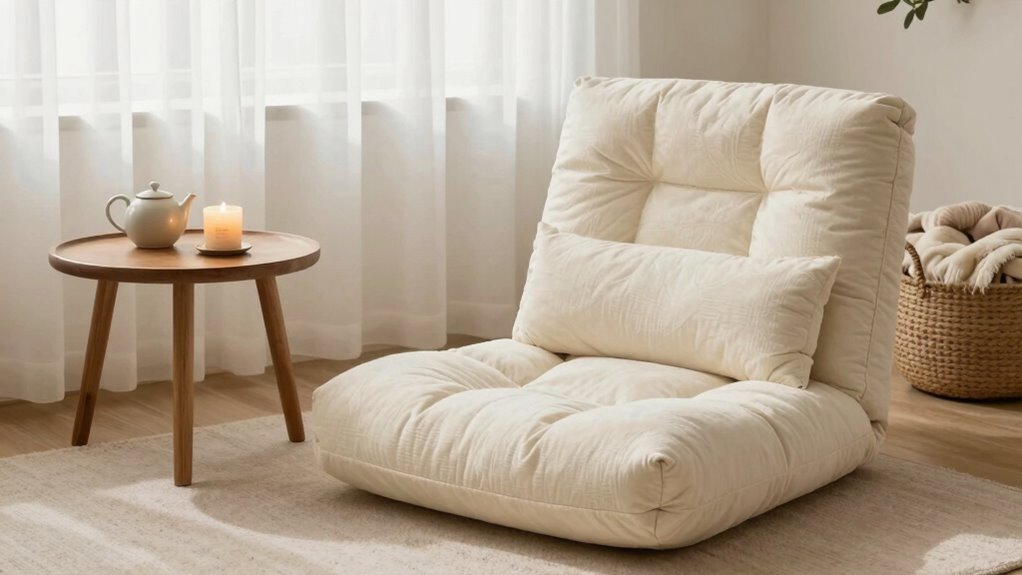 supportive comfortable meditation accessories