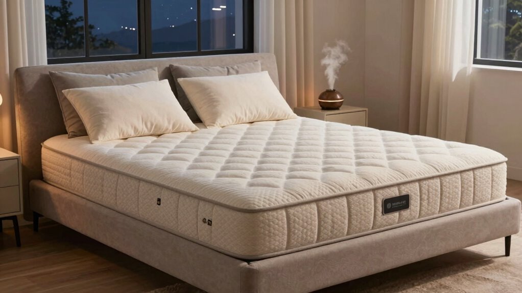supportive mattress and pillows