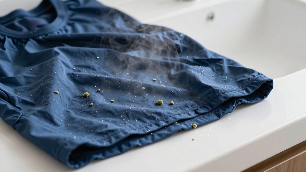 sweat bacteria fabric odor