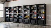 tall garage shelving units