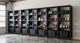 tall garage shelving units