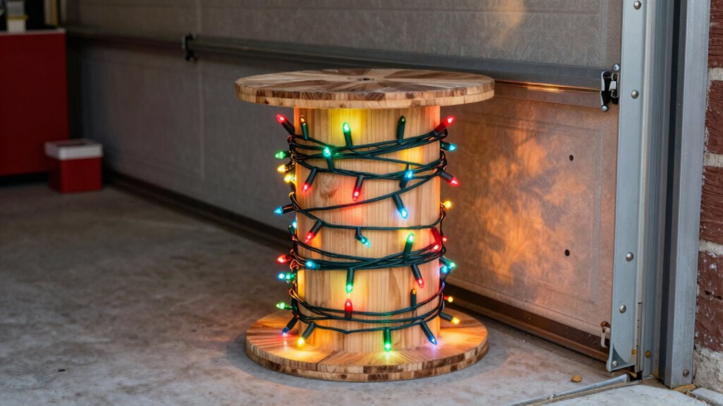 tangle free holiday light storage