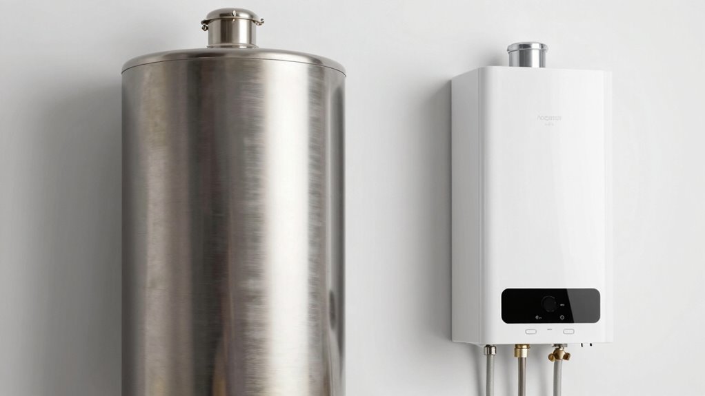 tank versus on demand heating