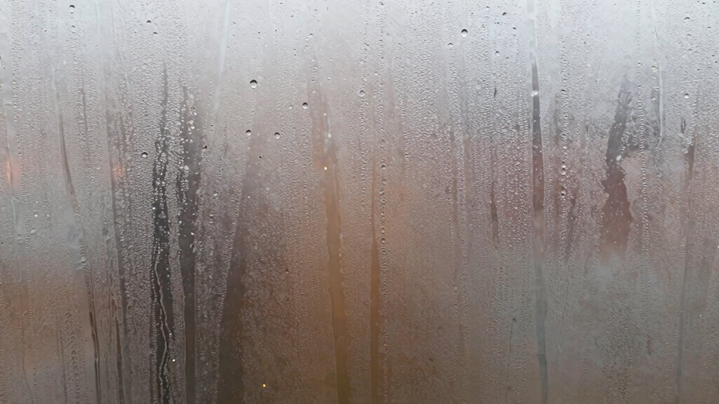 temperature causes window condensation