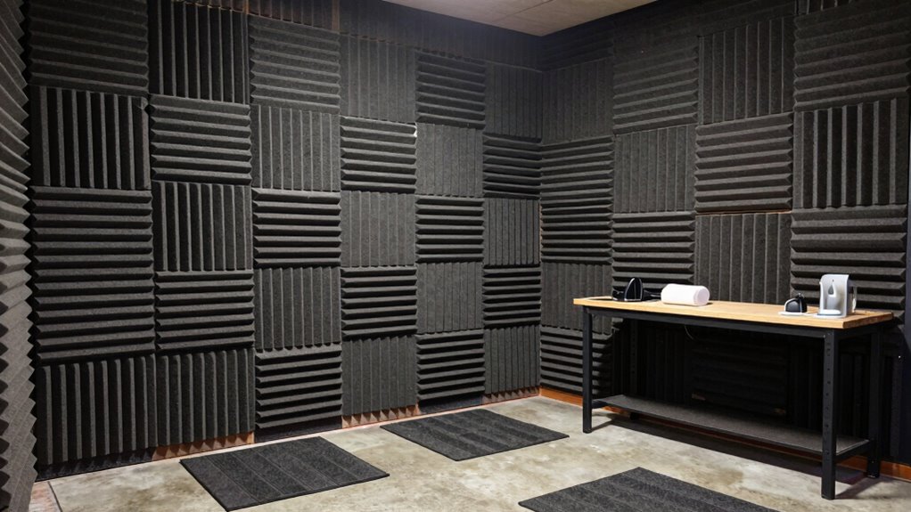 test seal soundproof maintain