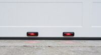 testing garage door sensors