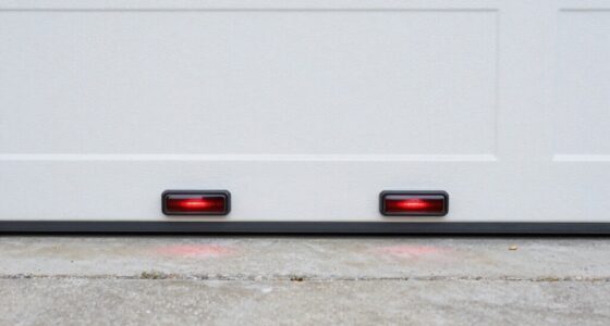 testing garage door sensors