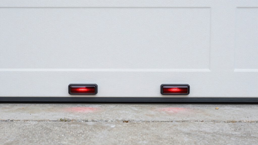 testing garage door sensors