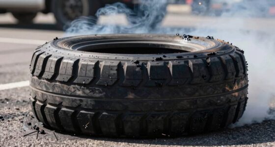 tire heat and debris