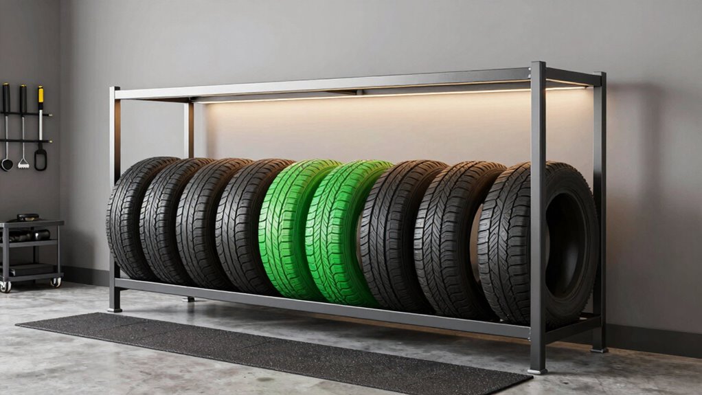 tire rack weight capacity