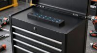 tool chests with power strips