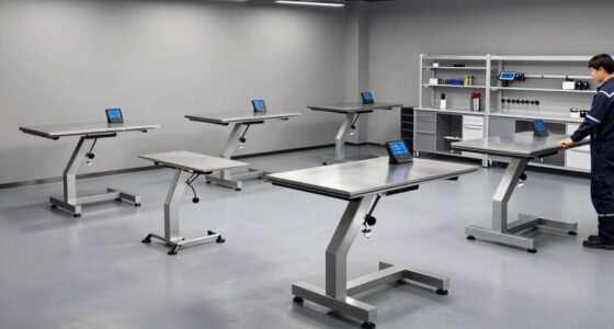 top adjustable electric workbenches