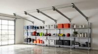 top adjustable garage racks
