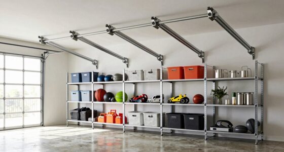 top adjustable garage racks