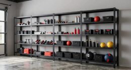 top adjustable garage shelves