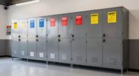 top chemical storage cabinets